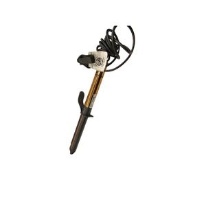 Ella Bella Hair Curler Gold Black Wand Curling Iron Model CR006B‎ 65W